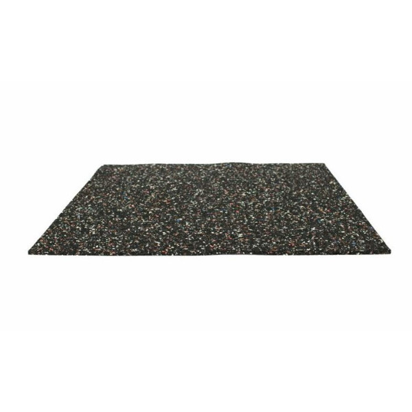 Tapis anti-vibration noir mat 60 x 60 cm - Diall