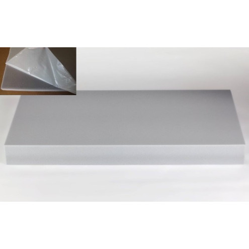 Absorber aus Basotect® 100x50x10cm grau klebend