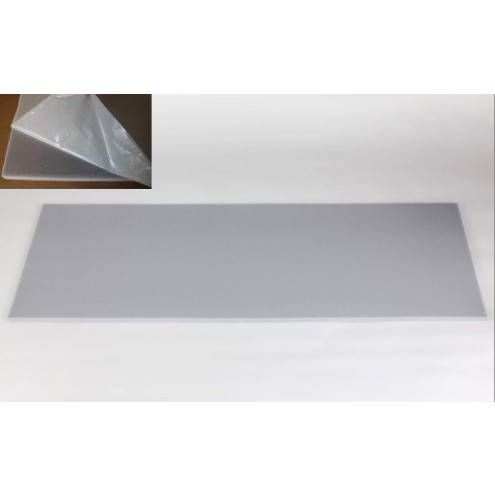 Absorber aus Basotect® 100x50x1cm grau klebend