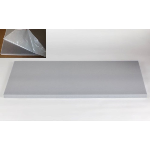 Absorber aus Basotect® 100x50x3cm grau klebend