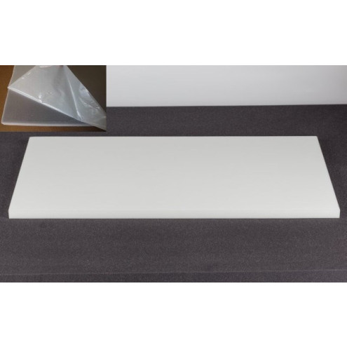 Absorber aus Basotect® 100x50x3cm weiss klebend