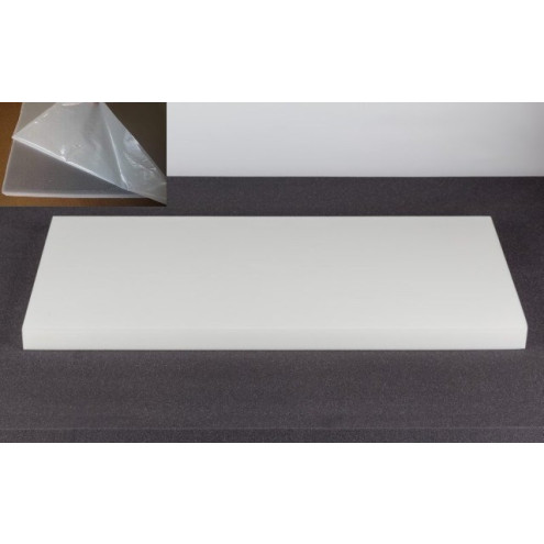 Absorber aus Basotect® 100x50x5cm weiss klebend