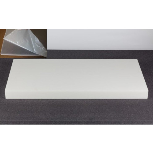 Absorber aus Basotect® 100x50x7cm weiss klebend