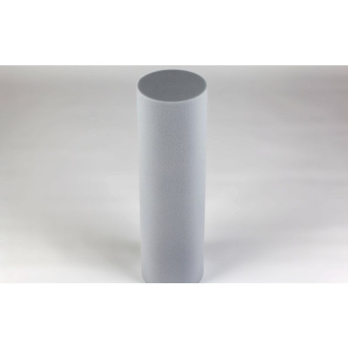 Zylinder aus Basotect® 50cm Höhe 15cm Durchmesser grau