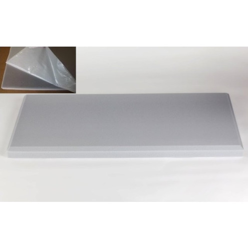 Decorschaumstoff aus Basotect® 100x50x5cm grau klebend