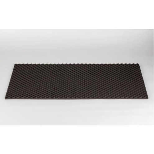 Akustik Noppenschaumstoff MicroPor 100x50x2cm anthrazit
