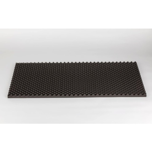 Akustik Noppenschaumstoff MicroPor 100x50x3cm anthrazit