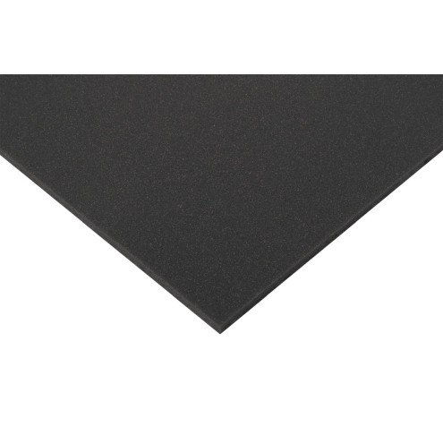 Akustik planer Schaumstoff 100x50x1cm anthrazit klebend