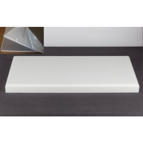 Decorschaumstoff aus Basotect® 100x50x7cm weiss klebend