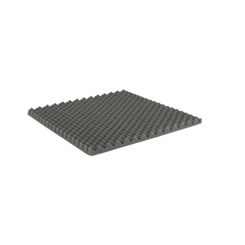 Eco-Line Noppenschaumstoff 50x50x3cm anthrazit