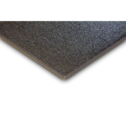 Akustik planer Schaumstoff 100x50x3cm anthrazit mit Verhautung klebend